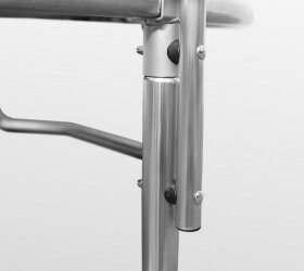 Батут Arland 14FT с внутренней страховочной сеткой и лестницей (Light green)