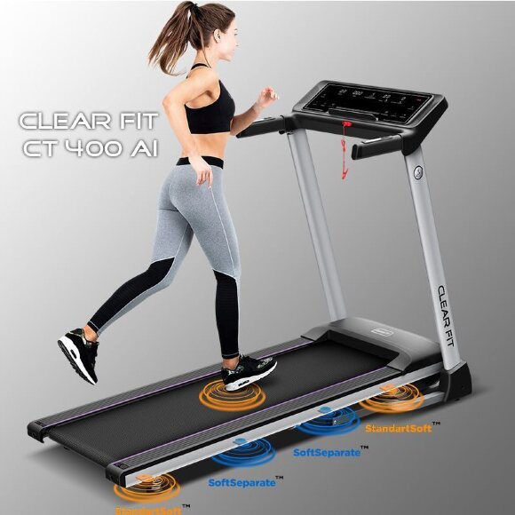 Беговая дорожка Clear Fit CrossPower CT 400 AI Беговая дорожка Clear Fit CrossPower CT 400 AI